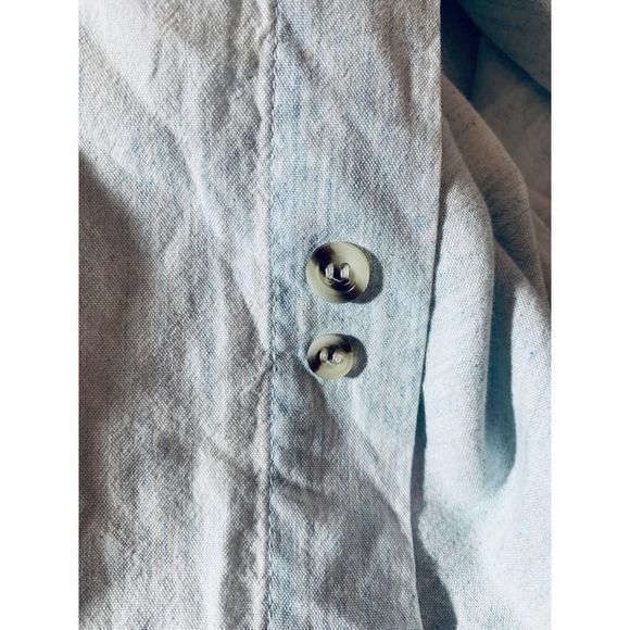 Mickey & CO‎ By Denim Button Down Shirt Size Large - Picture 5 of 11